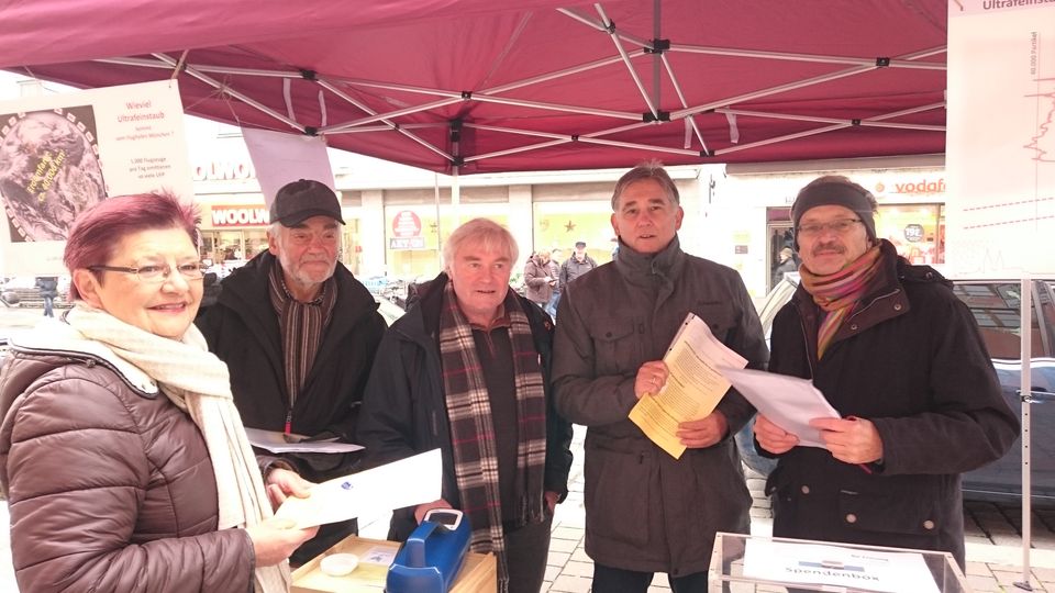 Infostand Freising 18. November 2017